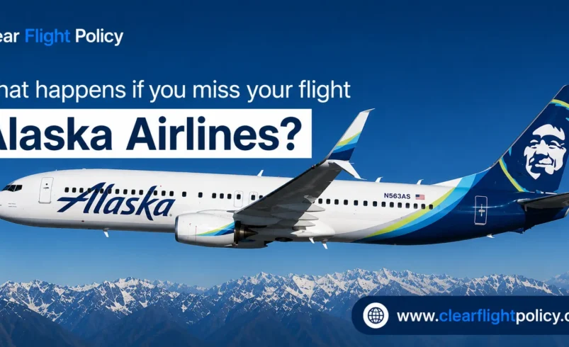 Alaska Airlines Missed Flight Policy 2026: What Happens & What to Do